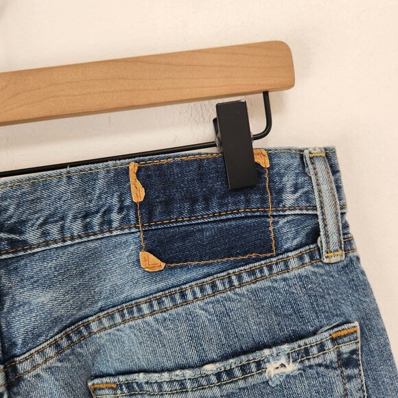 Levi's 501 Distressed Medium Wash Denim Jeans Casual Denim Men's 32x32 - Picture 6 of 10